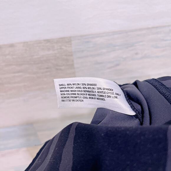 DVF x Target Tonal Zebra Activewear Jumpsuit Black Gray Unitard Womens XXS - Picture 6 of 8